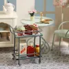 Küchen Spielen Essen Aizulhomey Fritillaria Speisewagen Dessertwagen Trolley Puppenhaus Küche Essen OB11 BJD Lol Maus Puppenmöbel 16 Zubehör 221202