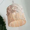 Pendant Lamps Bohemian Hand Woven Chandelier Lampshade Home Stay Coffee Restaurant Decorative Lamp Living Room Bedroom Corridor Pendent
