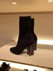 Designer mulheres botas de neve luxuoso triplo preto castanha roxa rosa marinha cinza moda clássica tornozelo