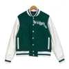 Baseball Coat heren Jacket Breasted Warme Jassen Stellen Dames Heren Varsity Jassen Designer Angel Clothing