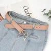 Cinture di design per donna Cintura di jeans con fibbia di strass a farfalla di alta qualità Cintura femminile Cinturino in pelle rosa con cinturino in vita