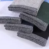 Herrstrumpor HSS Brand 5Pairs Cotton Quick Torking Men Winter Socks Strandard Thermal For Manlig vandring Högkvalitativ EU39 45 221202