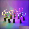 LED -snaren 2m 20 Led Wine Bottle Lights Cork Batterij Powered Starry Diy Christmas Light for Party Halloween Wedding Decoracio Otood