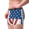 Onderbroek American Flag Freedom Underwear Country Symbool Heren Custom Funny Boxer Shorts Hoge kwaliteit Briefsproblemen plus maat