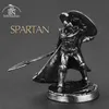 Obiekty dekoracyjne figurki 1PCS Starożytny Spartan Rome Soliders Miniatury metalowe metalowe żołnierze Model Statue Desktop Prezent 221203