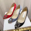 2022 Nouvelle arrivée Marque Designer Party Chaussures De Mariage Mariée Femmes Dames Sandales Mode Sexy Robe Chaussures Bout Pointu Talons Hauts En Cuir outso 9.5cm