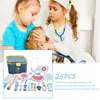 Cuisines Jouer Nourriture Enfants En Bois Médecin Jouet Ensemble Simulation Famille Infirmière Faire semblant Dentiste Accessoire Enfants 221202