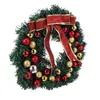 Decorative Flowers Wreath Christmas Garland Door Wreathsornament Decoration Bowwindow Fireplace Largereef Winter Frontparty Holiday