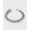 Hip Hop -armband Designkedjan Tie Steel Armband Men's Ins Fashion Personality Street Cuban Chain Bangle