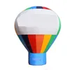 ballon au sol gonflable coloré d'air chaud de 6m pour la publicité