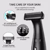 Electric Shavers Men's Groin Hair Trimmer Body Shaver for Men Bikini Epilator Rechargeable Razor Grooming Clipper Shaving Kit 221203