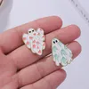 Brooches Coconal Enamel Pins Custom Halloween Spooky Ghost Lapel Badges Cartoon Funny Jewelry Gift For Kids Friends
