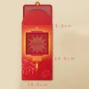 Emballage cadeau Argent porte-bonheur exquis Festival du printemps chinois Année Poches Bénédiction Animation dynamique Enveloppe rouge