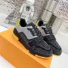 Designer Fashion Trainer Sneaker Intage Casual schoenen Virgils Alligator-ingeblikte zwart grijs bruin wit groen kalfleer Franse ablohs heren schoen Rh0009772