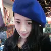 Berets Elegent British Lady Women Knitted Beret Beanie Ski Hats Fashion Tam Cap Hat XIN-