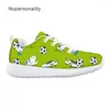 Athletic Shoes Nopersonality Children Spring Boys Sneakers Football Field Pattern Breathable Flats Light Walking Soft Bottom Zapato