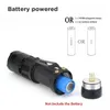 ミニLED UV懐中電灯Ultraviolet Torch 5W White 395 365 nm