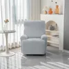 Chair Covers Recliner Sofa 1 Seater Stretch Slipcover 2/3/4 Relax Armchair Washable 221202