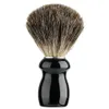 Ferramentas de maquiagem Brush de barbear puro Badger Shave Wood Handled Sport N￳ tradicional 25mm para homens 221203