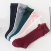 Leggings Tights 6pcs lot Lovely cute autumn winter kids baby tights knee girls toddler socks infant Soft Cotton stockings 0 3Y 221203