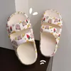 Slippers ASIFN Cute Cartoon Bear Fashion Shoes For Women Summer Indoor Sandal Flip Flops Bathroom Anti-slip Thick Sole Slides