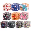 Cube magique pliable infini, jouet de Puzzle, anti-Stress, jouets de décompression, anti-anxiété, fournitures d'halloween, de noël et de pâques