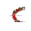 Géométrie Perlée Naturel Agate Bracelets Pour Les Filles Déclaration Bijoux De Mode En Gros Pierre Couleur Grosses Perles Bracelet Bracelets Femmes D Dhgoc