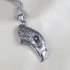 Sculpture Eagle Necklace Pendant Bird Hip Hop Stainless Steel Necklaces for Men Chain Fashion Fine Jewelry