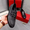 Gentlemen Business äkta läderlägenheter Walking Casual Loafers Men Wedding Party Brand Designer Dress Shoes Storlek 38-45 MKJKK GM30000044