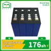 3.2V Lifepo4 Pil 176AH Sınıf A Yüksek Kapasiteli DIY Güneş Pili 12V 24V 48V RV AB için Şarj Edilebilir Batri Paketi ABD Vergi Muafiyeti