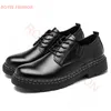 2023 New in Man Leather Shoes for men black Boot fashion boots