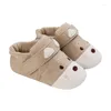 Athletic Shoes Baywell Autumn Baby Boy Girls Cotton Tygtecknad Toddler Moccasins Non-Slip Soft Bottom 0-18m