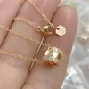 Luxury Fashion CHAUME jewelry BEE MY LOVE diamond pendant necklace chain Rose gold 925 sterlling silver women Designer Design necklace lady girl gift