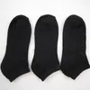 Chaussettes pour hommes 12 paires 22 pièces taille 36-42 Sport cheville invisible couleur unie bateau respirant blanc noir coton