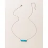 Correntes Retro Pavão Azul Textura Longa Colar de Senhoras Designer simples Clavicle Chain Jewelry Gift