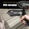 Electric Screwdriver Battery Rechargeable Cordless Powerful Impact Wireless Drill Screw Driver