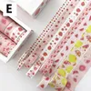 Embrulho de presente 8rolls/set scrapbook de adesivo artesanal papel washi fita diy adesivos decorativos de artigos de papelaria suprimentos