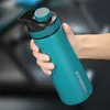 Thermoses UzSpace Thermos Roestvrij staal Vacuüm Kolf Cup Creative Portable Lekkendichte reismok 2 Stijzesthermische fles met handgrip 221203