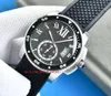 Классические мульти -стиль суперкачественные часы для мужчин 42 -мм сапфировой светящейся автоматической даты ETA 2824 Движение 316L Рафинированное стальное корпус W7100056 DE Mechanical Men's Breisewatch