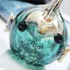 Decorative Objects Figurines 1x Bubble Ball Glass Fish Figurine Aquarium Charm Hand Blown Art Sea Animals Collectible Birthday Gift Home Decor 221203