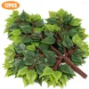 Fleurs décoratives 12 pièces/branche Simulation plante feuilles de bouleau artificielles arbre en plastique vraie touche fausse fleur fête décor à la maison mariage