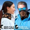 Bandanas Outdoor Thermal Face Bandana Masker Cover Neck Warry Cycling Ski Ski Sjalf Wandel Dustgedeelte Bladbare maskers Men Men Dames Winter