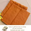 Table Napkin 4PCS 40x40cm Linen Napkins Natural Material Soft Durable For Dinning Party Wedding Decoration