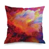 Pillow Microfine Colorful Cover Living Room Decoration Eco-Friendly Bed Home Throw 45x45cm