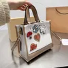 designer bags Cross Body Totes Co Handbags Female Pink Love Designer Old Flower Single Shoulder Underarm Wallets 221128