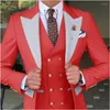 Męskie garnitury 2022 Przyjazd jasnoniebieski Slim Fit Men Ubranie na lapowe ślubne Tuxedos trajes de hombre vestir eleganty blezery