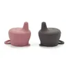 10 STKS Silicon Babyvoeding Cups Mode Baby Drinkware Sippy Cups voor Peuters Kinderen met Siliconen Sippy Cup 2072 Y22475362