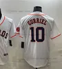 30 Kyle Tucker New Baseball Jersey 27 Хосе Алтув 10 Юли Гурриэль 35 Джастин Верландер 44 Йордан Альварес Бланк Сшитые белые майки