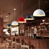 Kolye lambaları moda modern hafif restoran lambası yemek odası mutfak ada tasarımı tek asma