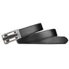 Belts Genuine Luxury Black Men Belt Automatic Alloy Buckle Male Top Quality Cowskin Leather Golf Plus Size 130cm